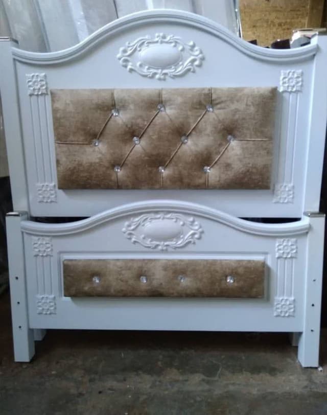 تختخواب تکنفره کتیبه لمسه