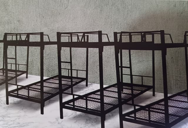 تختخواب فلزی دو طبقه سرباز