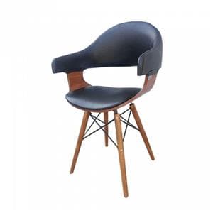 صندلی اپن پشت چوبی