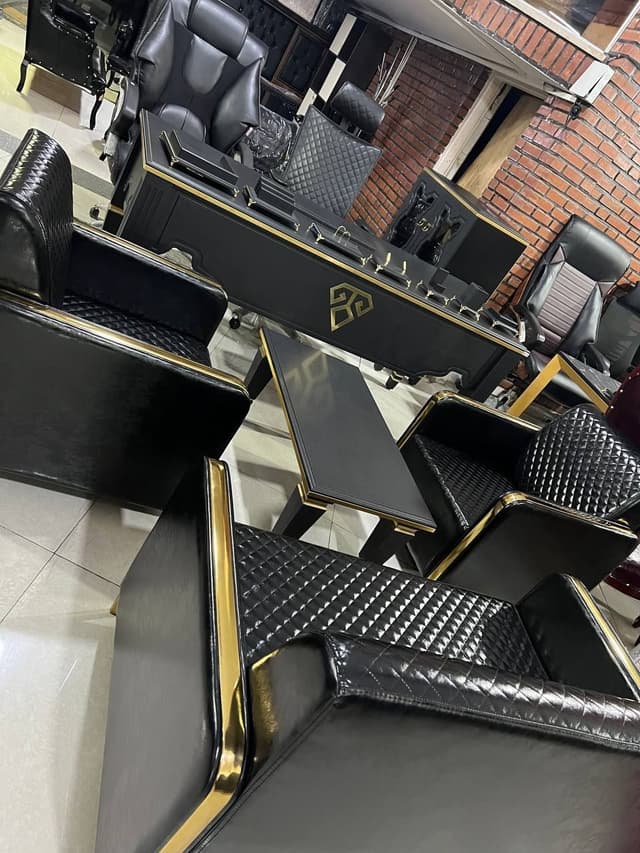 مبل اداری نیم ست پاندا پایه فلزی