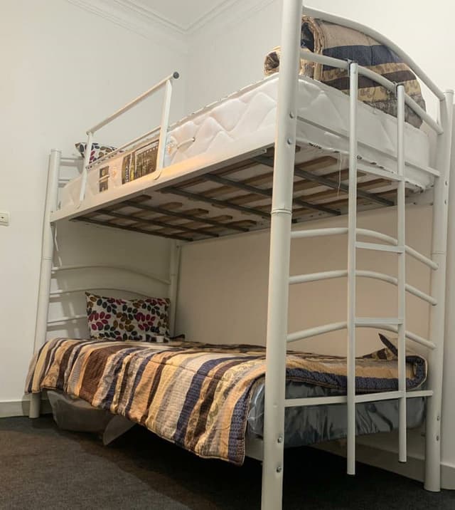 تختخواب فلزی دو طبقه شادی