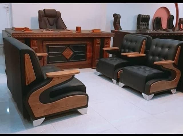 مبل اداری نیم ست خلبانی