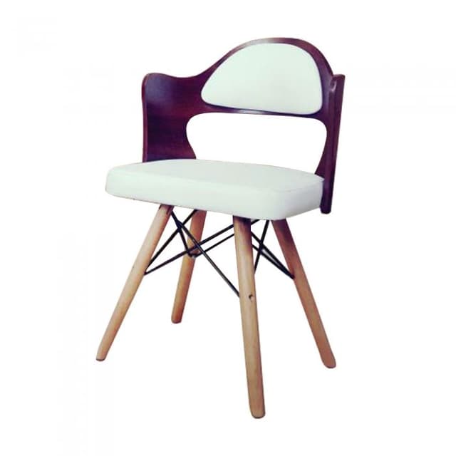 صندلی اپن پشت چوبی+