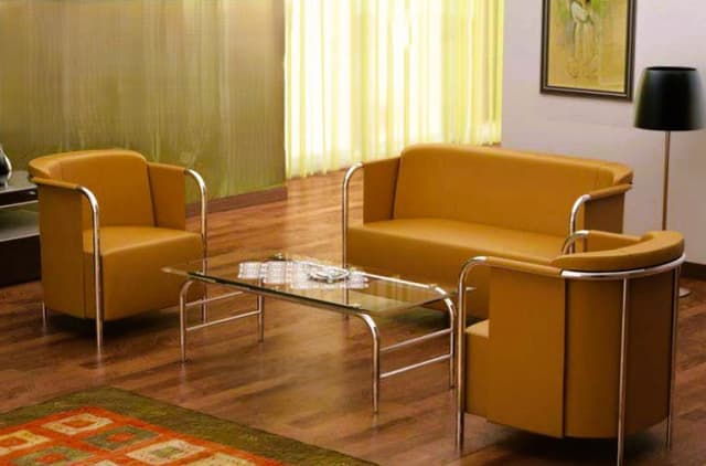 مبل اداری نیم ست یو